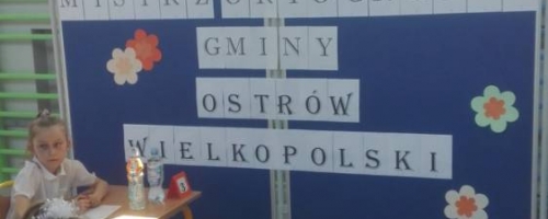 V Konkurs Mistrz Ortografii Gminy Ostrów w Lamkach